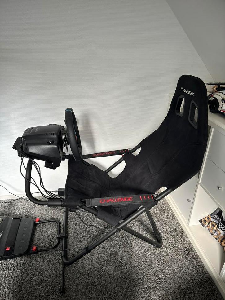 Playseat challenge + Logitech g29 + shifter, Spelcomputers en Games, Spelcomputers | Sony PlayStation Consoles | Accessoires, Zo goed als nieuw