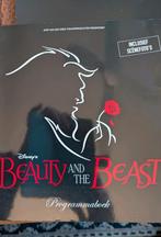 Beauty and the Beast Musicalboek, Verzamelen, Ophalen of Verzenden, Zo goed als nieuw, Boek, Tijdschrift of Artikel