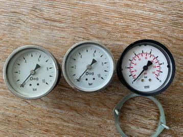 MANO/DRUK meters. beschikbaar voor biedingen