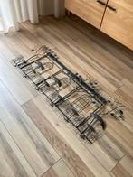 Metalen Wanddecoratie 120x55cm, Ophalen, Gebruikt, Metaal, 5 tot 15 flessen