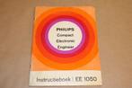 Philips Instructieboek EE 1050 - 1967 [Elektronica], Boeken, Ophalen of Verzenden, Gelezen, Bouwkunde