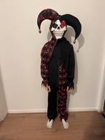 Horror Narrenpak Kostuum - Maat 134/140, Kinderen en Baby's, Carnavalskleding en Verkleedspullen, Ophalen of Verzenden, Gebruikt