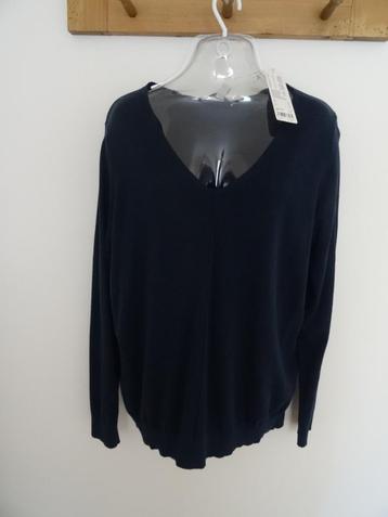 Esprit donker blauwe sweater mt M - 100 % katoen - NIEUW beschikbaar voor biedingen