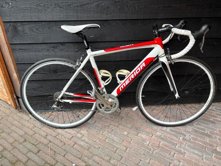 Merida racefiets 51cm aluminium, shimano 105, Fietsen en Brommers, Fietsen | Racefietsen, Gebruikt, Overige merken, Meer dan 20 versnellingen