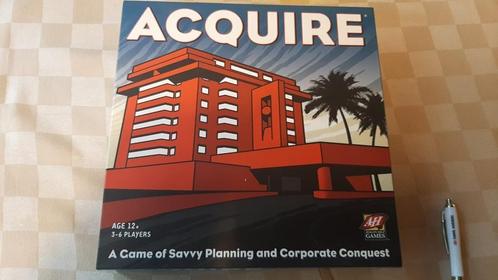 bordspel van Avalon Hill Acquire compleet nieuw, Hobby en Vrije tijd, Gezelschapsspellen | Bordspellen, Nieuw, Een of twee spelers