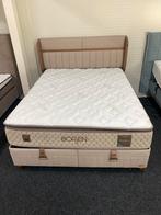Opbergbox Biosalt 160x200 Showmodel - 30% Korting!, Ophalen, Beige, Tweepersoons, Zo goed als nieuw