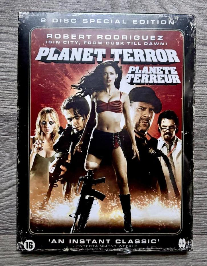 Planet Terror (2-DVD) Rodriguez Tarantino NIEUW/SEALED, Cd's en Dvd's, Dvd's | Klassiekers, Nieuw in verpakking, Actie en Avontuur