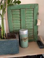 Antieke Emaille thermoskan van het merk Thermost, Doe-het-zelf en Verbouw, Ophalen of Verzenden, Overige houtsoorten, Minder dan 25 mm