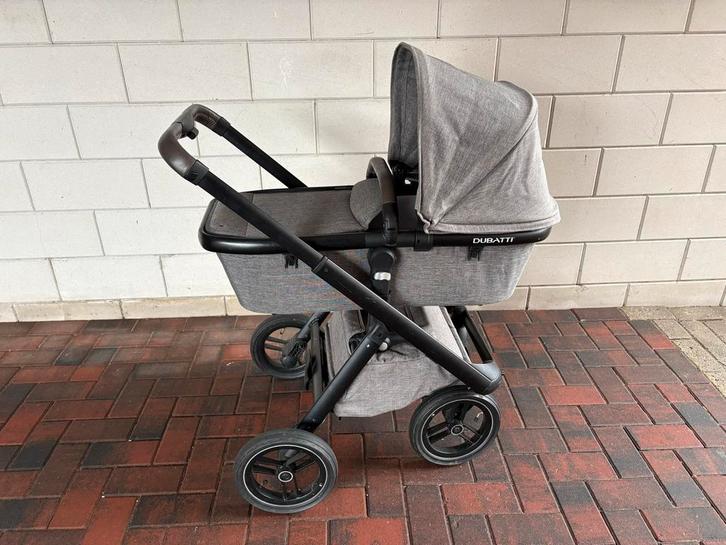 Dubatti One E5 2-in-1 Kinderwagen, Kinderen en Baby's, Buggy's, Gebruikt, Overige merken, Duomodel, Regenhoes, Verstelbare rugleuning