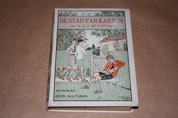 De stad van karton. Vletter. Kluitman. beschikbaar voor biedingen