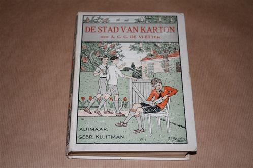 De stad van karton. Vletter. Kluitman., Boeken, Kinderboeken | Jeugd | 10 tot 12 jaar, Gelezen, Ophalen of Verzenden