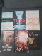 6 thriller boeken., Ophalen, Zo goed als nieuw