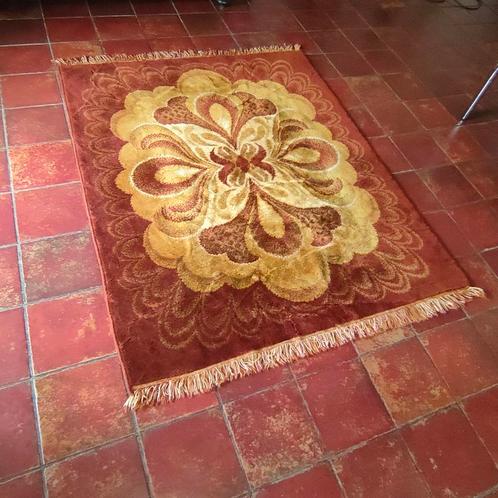 Vintage Smyrna kleed tafelkleed 180x137 cm, Verzamelen, Retro, Ophalen of Verzenden