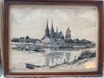 Cuyk prent door H.E. Roodenburg, Antiek en Kunst, Ophalen