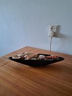 Decoratieve schaal met schelpen, Huis en Inrichting, Overige materialen, Schaal, Ophalen of Verzenden, Zo goed als nieuw