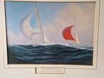 Tim Thompson Americascup Zesluik, Antiek en Kunst, Kunst | Schilderijen | Klassiek, Ophalen of Verzenden