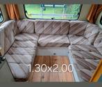 Kussenset rondzit kussens 130 x 2.00 caravan camper, Ophalen, Zo goed als nieuw