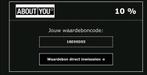 Kortingscode Aboutyou, Ophalen of Verzenden