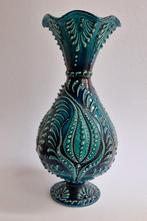 Decoratieve Turkse keramische vaas ( keramiek), Ophalen of Verzenden