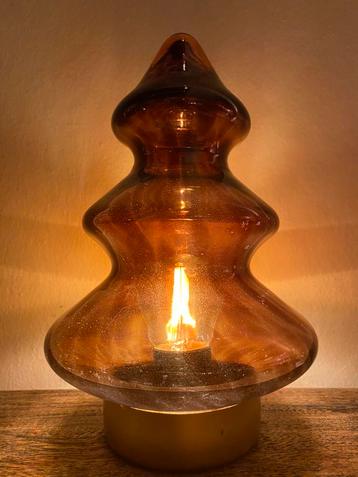 Glazen kerstboom met verlichting! beschikbaar voor biedingen