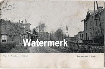 Ansichtkaart Postkaart Briefkaart Trein Stationsweg Olst beschikbaar voor biedingen