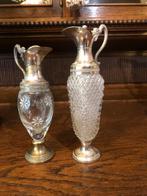 Antieke Kristallen parfum Set, Antiek en Kunst, Ophalen