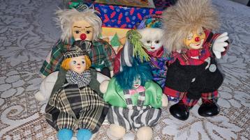 Vintage Clown  beschikbaar voor biedingen