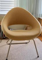 Fauteuil  Shark Artifort, bekleding: Mosterd geel, 90% wol, Huis en Inrichting, Fauteuils, Ophalen, Minder dan 75 cm, Nieuw, 50 tot 75 cm
