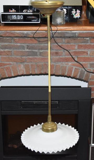 Vintage Melkglazen Hanglamp beschikbaar voor biedingen