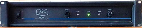 solide versterker QSC MX 700, Muziek en Instrumenten, Versterkers | Keyboard, Monitor en PA, Gebruikt, P.A., 500 tot 1000 watt