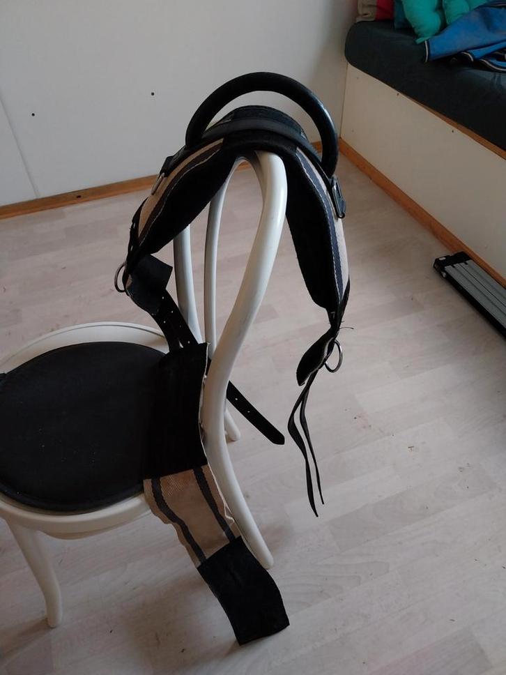 Voltige singel met 1 groot handvat, Dieren en Toebehoren, Paarden en Pony's | Hoofdstellen en Tuigage, Zo goed als nieuw, Recreatie