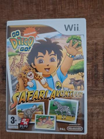 Nintendo wii Nickelodeon Go Diego Go Safari avontuur. beschikbaar voor biedingen
