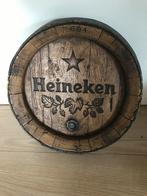 Heineken wandbord, Ophalen of Verzenden, Zo goed als nieuw, Rond, Hout