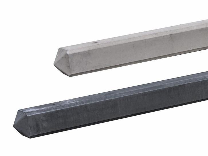 beton paal antraciet witgrijs en betonplaat voor schutting, Tuin en Terras, Schuttingen, Nieuw, Minder dan 3 meter, Ophalen