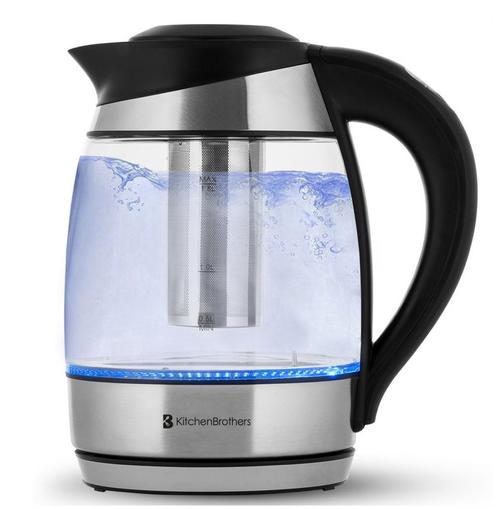 KitchenBrothers Waterkoker - Elektrisch - 1,8L, Witgoed en Apparatuur, Waterkokers, Zo goed als nieuw, Ophalen