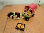 playmobil country pony met huifkar 5228 hoofd van pony zakt, Ophalen of Verzenden, Gebruikt