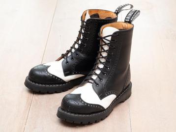 Grinders Black&White Brogue steel cap Boots maat 41 beschikbaar voor biedingen