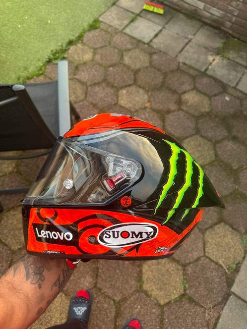 Suomy S1-XR GP Bagnaia replica S, Motoren, Kleding | Motorhelmen, Integraalhelm, Shoei, Tweedehands, Ophalen