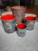 Set van 4 ijzeren inhoudsmaten, Ophalen of Verzenden