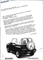 SUZUKI VITARA REPORTER, 1992, Boeken, Ophalen of Verzenden, Zo goed als nieuw, Overige merken