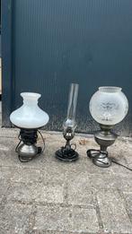 Set van 3 vintage petroleumstijl lampen – elektrisch –, Ophalen