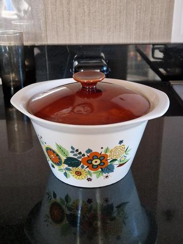 Vintage/Retro Villeroy&Boch Ovenvaste Schaal met deksel 1960 beschikbaar voor biedingen