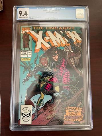 CGC 9.4 graded Uncanny x-men 266 first appearance Gambit beschikbaar voor biedingen