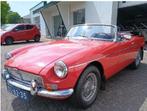 MGB 1.8 Cabriolet roadser 1967 overdrive Rood, Auto's, B, Achterwielaandrijving, Zwart, 4 cilinders