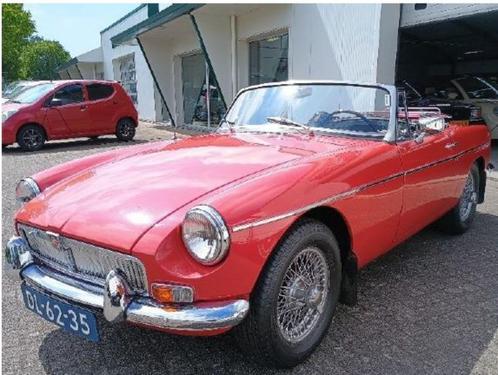 MGB 1.8 Cabriolet roadser 1967 overdrive Rood, Auto's, MG, Particulier, B, Benzine, Cabriolet, Handgeschakeld, Geïmporteerd, Rood