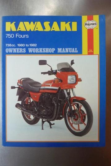 Haynes Kawasaki 750 Fours 1980 to 1982 workshop manuel beschikbaar voor biedingen