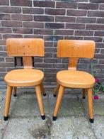 Vintage schoolstoeltjes, Ophalen, Zo goed als nieuw, Tafel(s) en Stoel(en)