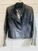 Leren Jasje van ARMA woman, mt 38, kleur: Antraciet, Arma, Jasje, Grijs, Gedragen