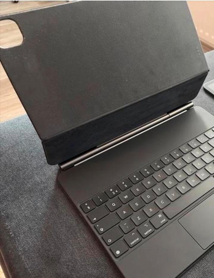 Apple Magic Keyboard iPad Pro 12,9" (2021), Computers en Software, Apple iPads, Zo goed als nieuw, Apple iPad Pro, 12 inch, Zwart