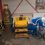 Opel Gm Accu rek Vintage, Ophalen, Zo goed als nieuw, Reclamebord